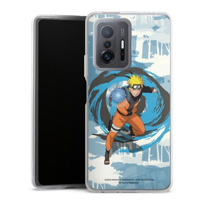 DeinDesign Handyhülle Offizielles Lizenzprodukt Manga Naruto Shippuden Naruto Rasengan Xiaomi 11T Pro 5G Hülle Bumper Case Handy Schutzhülle Smartphone Cover