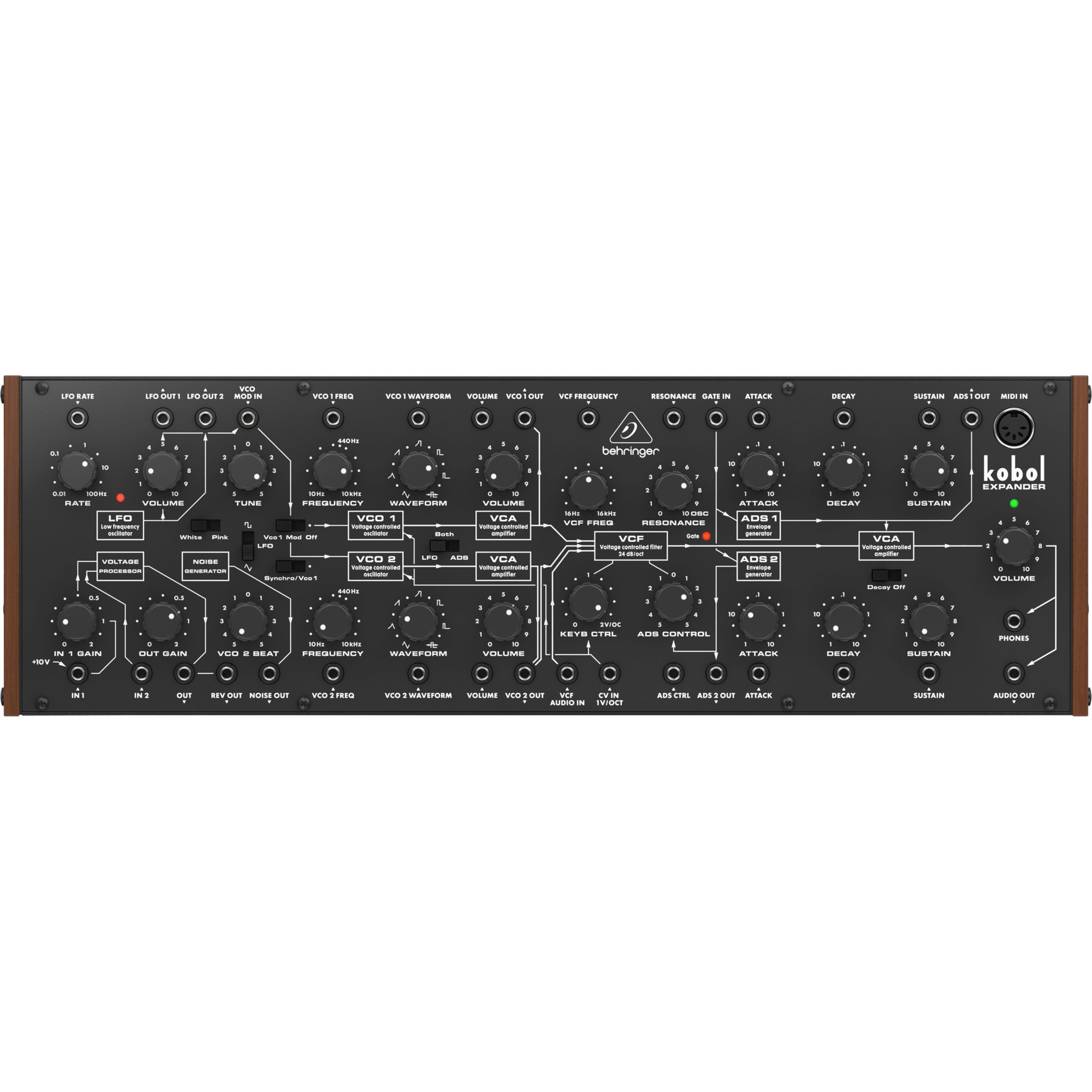 Behringer Synthesizer (Synthesizer, Analog Synthesizer), Kobol Expander - Analog Synthesizer