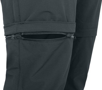 Bergson Zip-off-Hose ARRESÖ COMFORT Zipp Off Herren Wanderhose, leicht, strapazierfähig, Стандартні розміри, dunkel grau