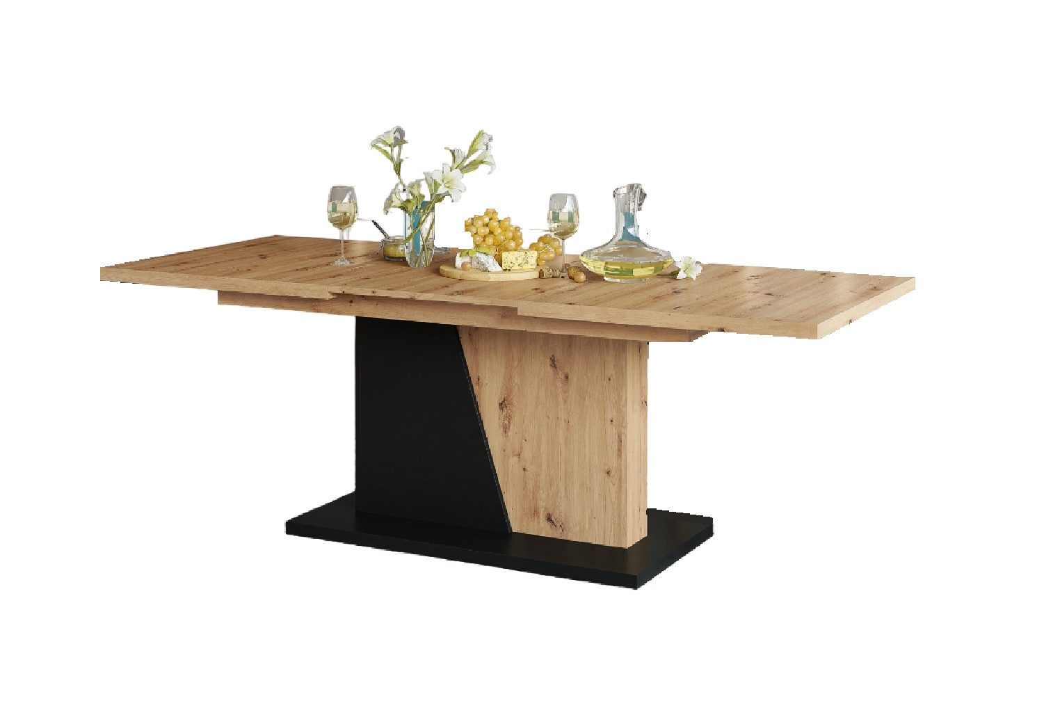 Mazzoni Esstisch Design Noble Noir Tisch günstig online kaufen