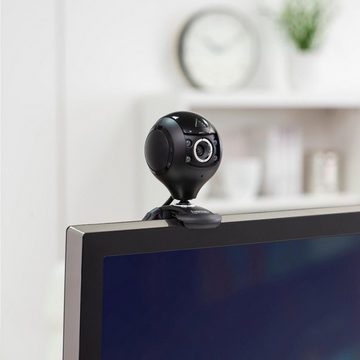 Hama Webcam HD Qualität für Videotelefonie / Gespräche Webcam (HD)