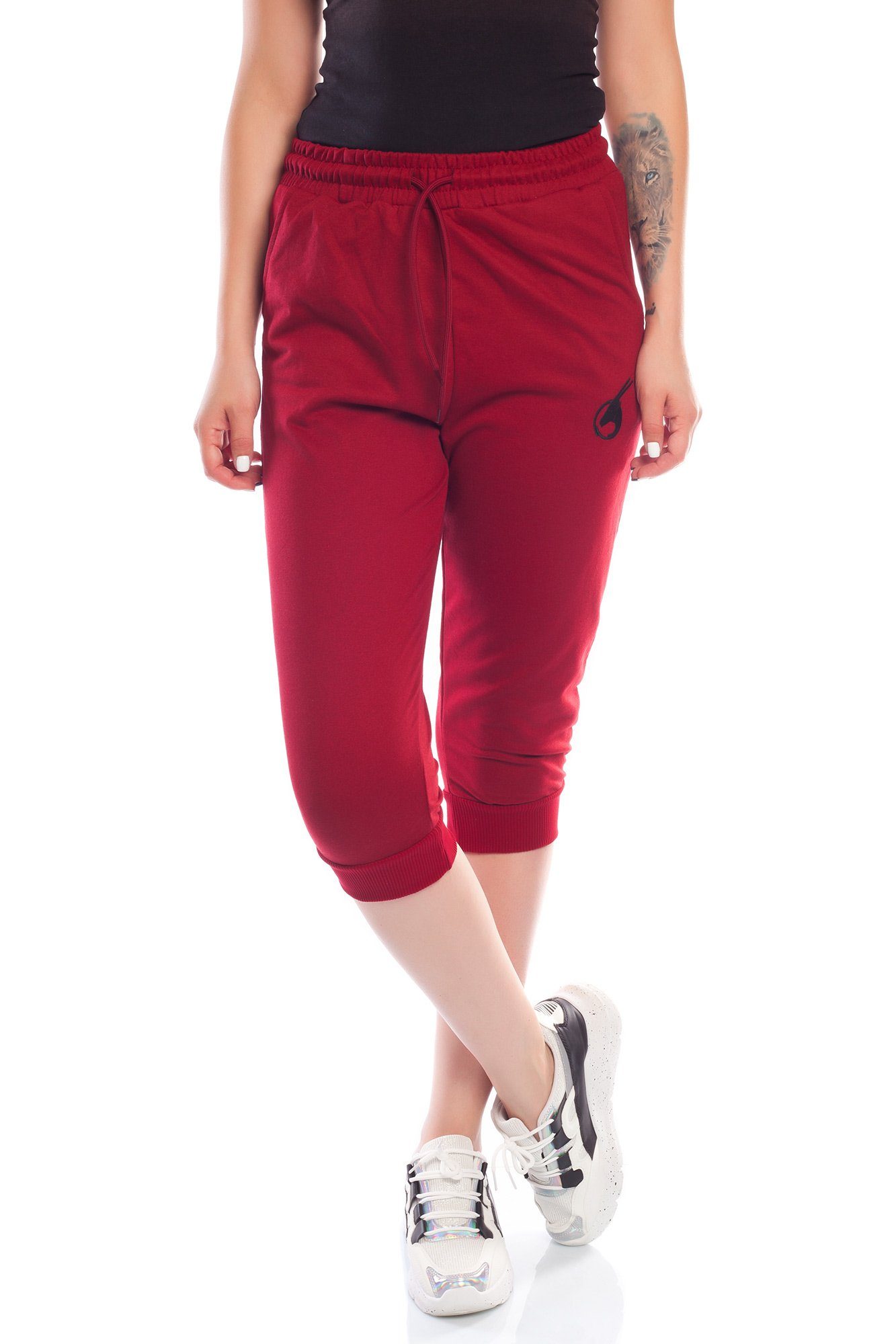 Bongual 3/4-Sweathose Jogginghose Capri Basic mit günstig online kaufen