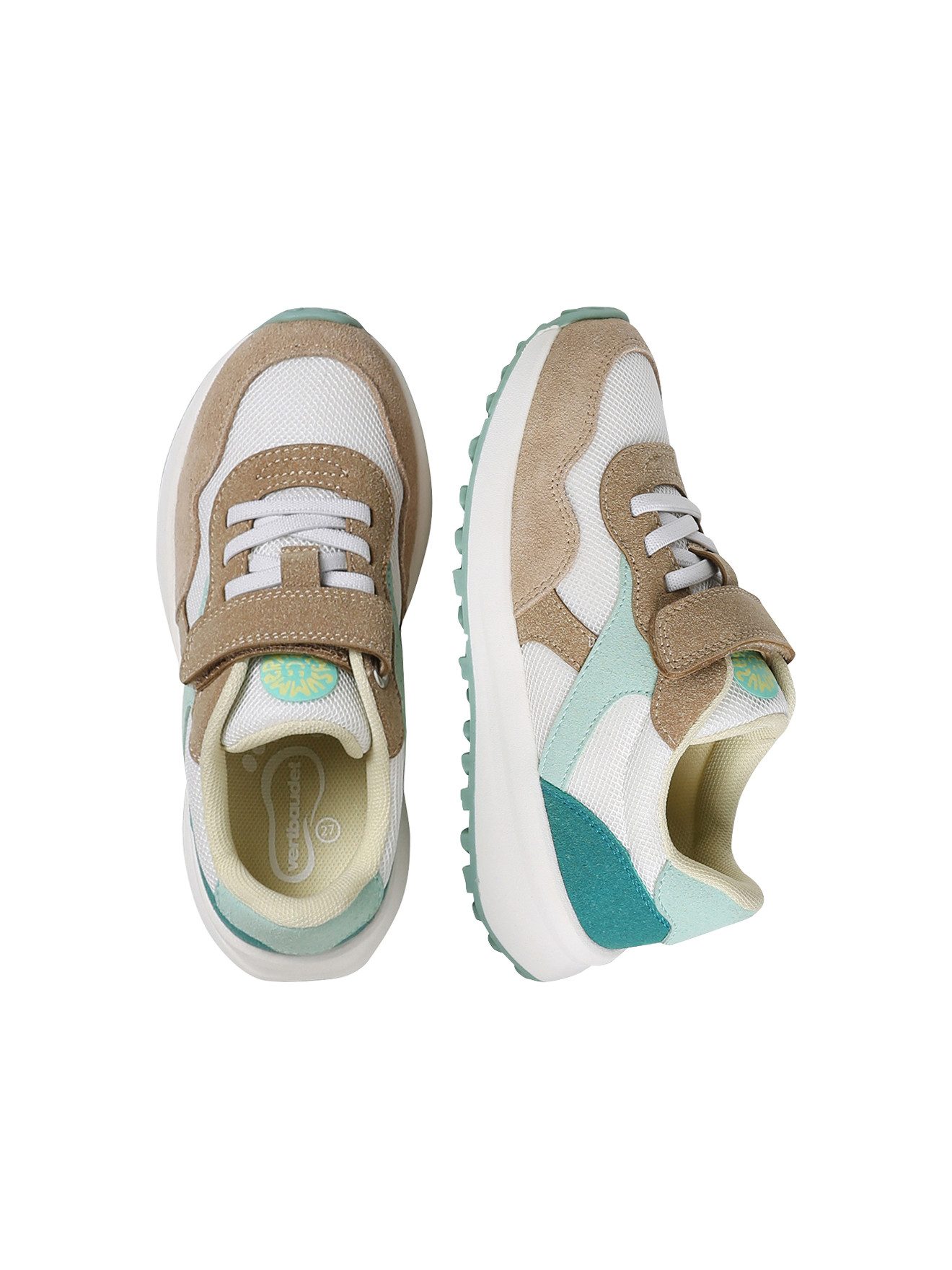 vertbaudet Sneakers mit elastischer Schnürung Kinder Sneaker
