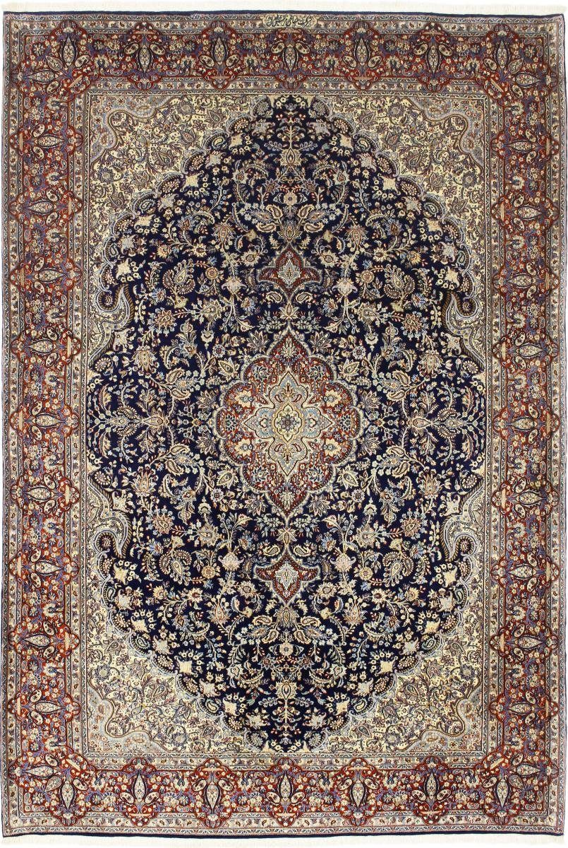 Orientteppich Kerman Rafsanjan Sherkat 200x296 Handgeknüpfter Orientteppich, Nain Trading, rechteckig, Höhe: 12 mm