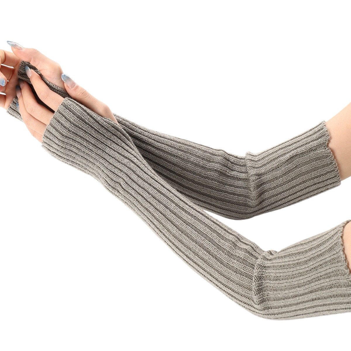 Coonoor Armstulpen Unisex Winter Stricken Handschuh Daumenloch Fäustling Ar günstig online kaufen