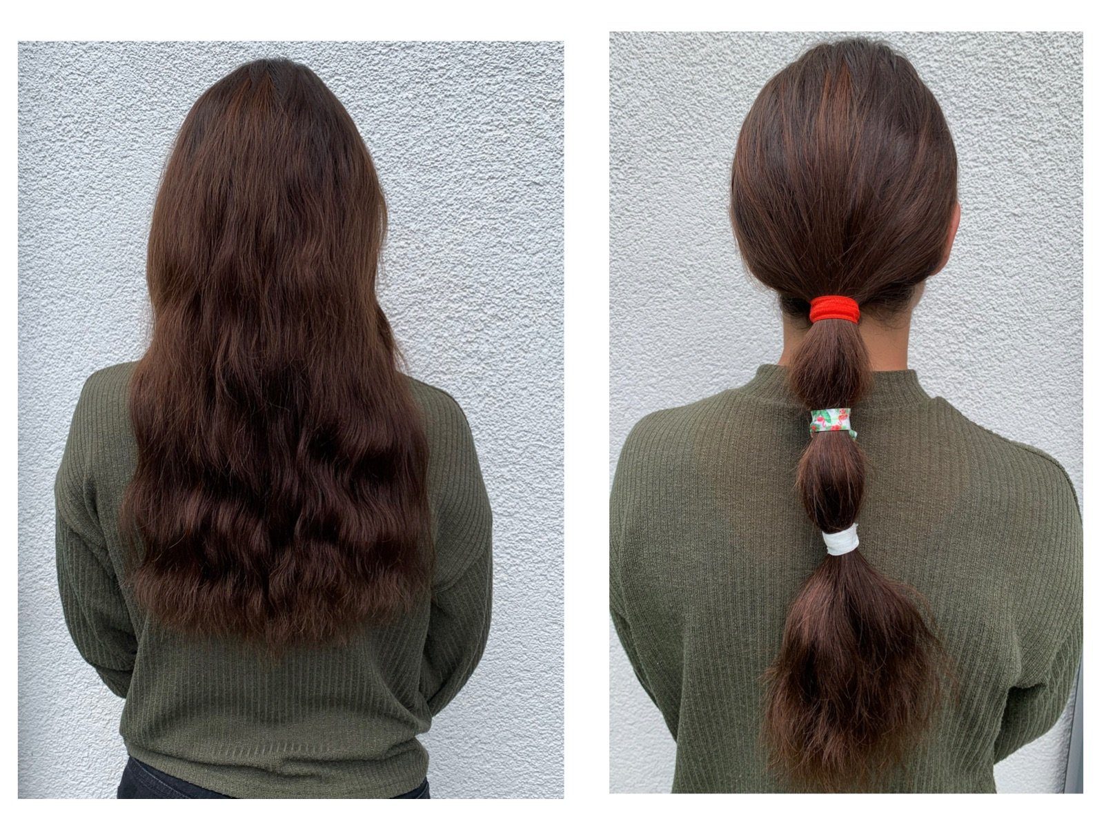 LK Trend & Style Zopfband Armband das sich ganz schnell als Haarband einsetzen läßt., für die Festival Frisur, cooles Armband, It-Piece für den Sommer ein MUSS