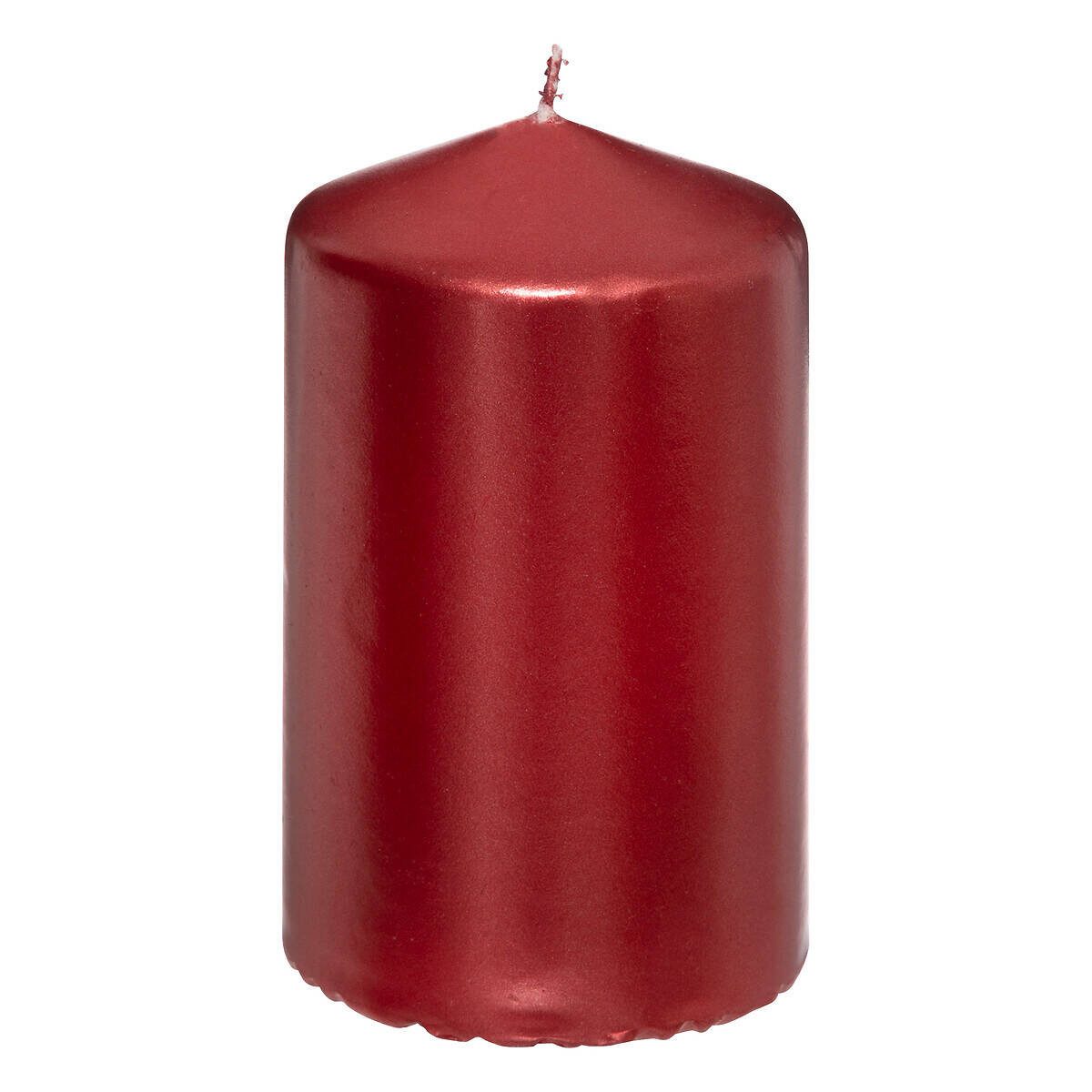 Atmosphera Créateur d'intérieur Kerzenlaterne Stumpenkerze, glänzend, 12 cm