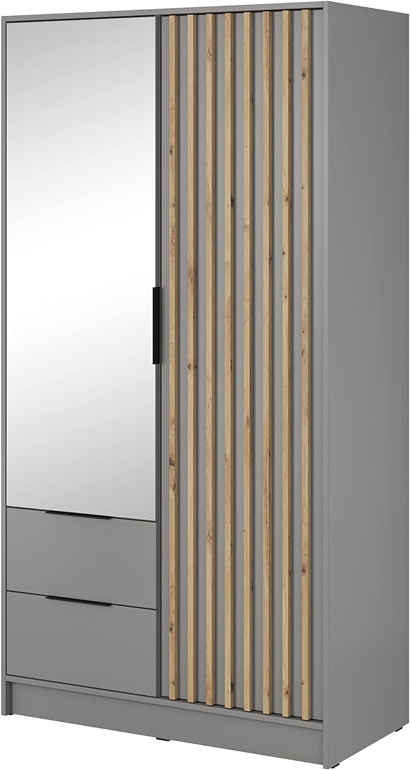 MOEBLO Kleiderschrank JOHN (Latten aus Holz, günstig online kaufen