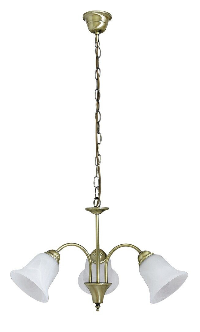 Rabalux Kronleuchter "Francesca" 3-flammig, Metall, bronze, rund, E14, ø600mm