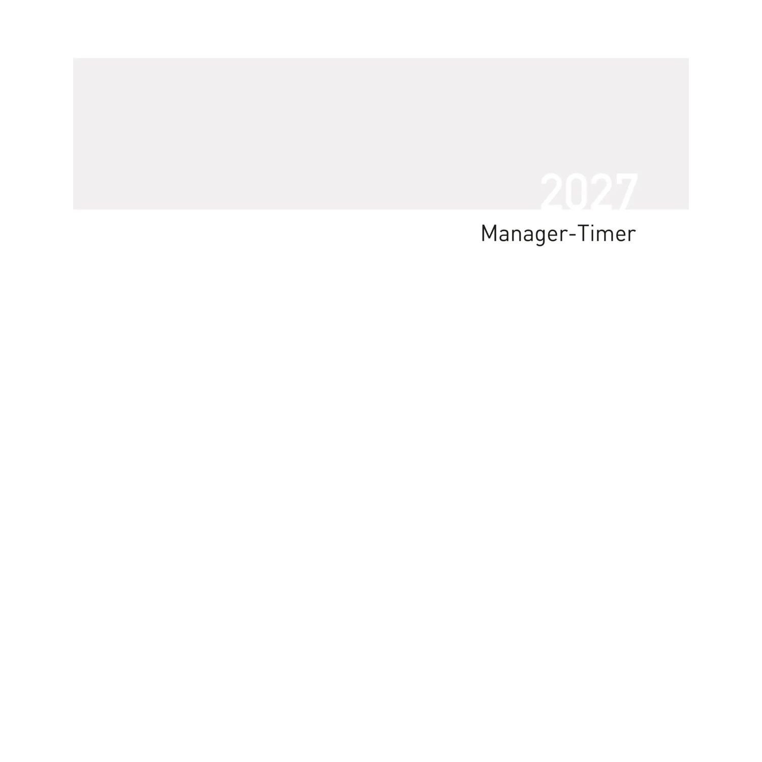 Korsch Verlag Taschenkalender Buchkalender Manager-Timer Einlage 2027