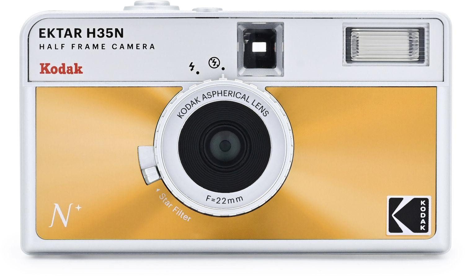 Kodak Half Frame Film Camera EKTAR H35N Orange Kompaktkamera