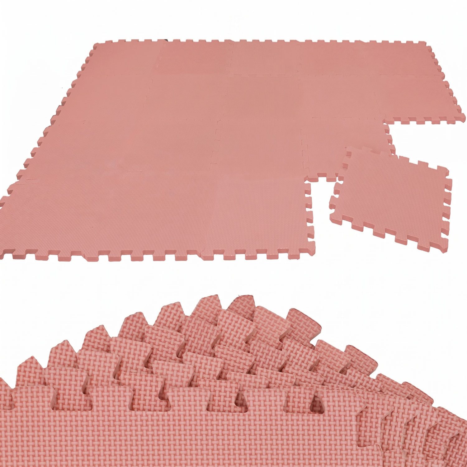 Puzzlematte ab dem 1. Tag - 18 Teile Baby Spielmatte - 30 x 30 Kinder Krabbelmatte