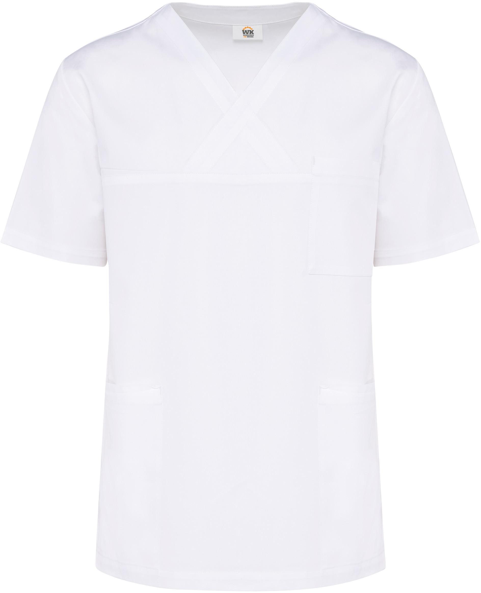 WK. Designed To Work Халат врача Kurzärmlige Unisex-Tunika aus Baumwolle