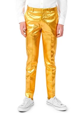 Opposuits Kinderanzug Teen Groovy Gold Anzug für Jugendliche Going for Gold: Bling-Bling zum Anziehen