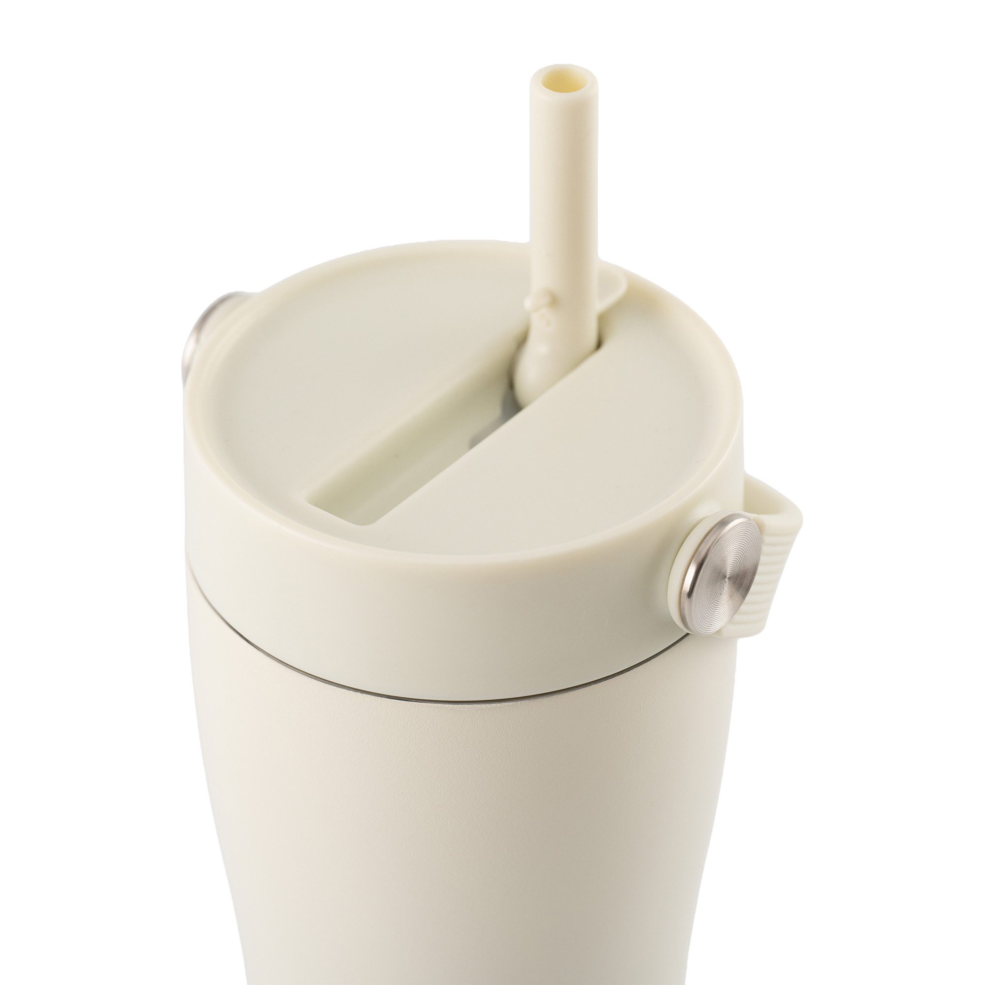 equa Thermobecher Carry Cup, Isolierbecher, 600 ml, 1-tlg., Edelstahl, Kunststoff, Stahl, auslaufsicherer Coffee-to-go-Becher