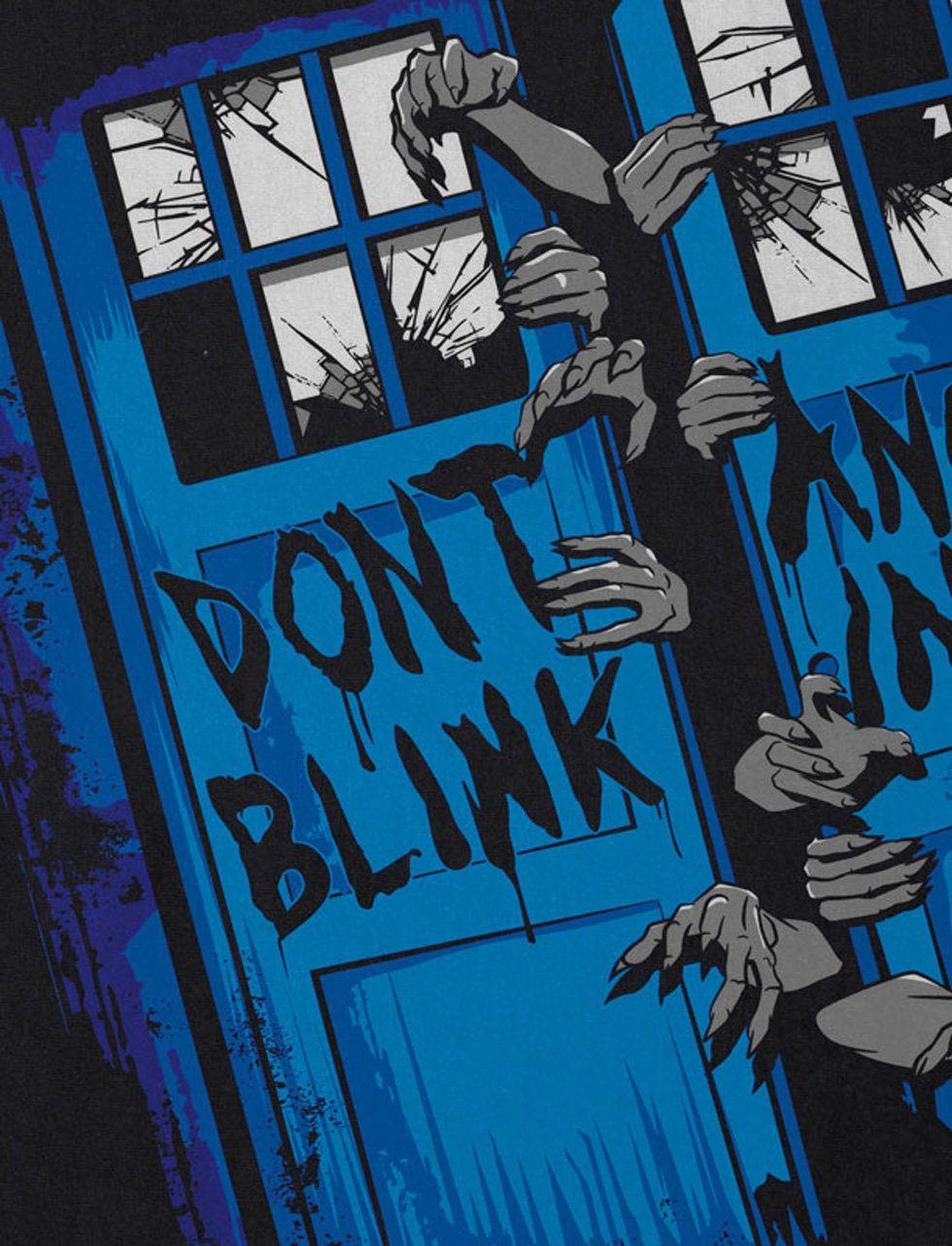 style3 T-Shirt Don't Blink zeitreise notrufzelle doktor doctor who timelord günstig online kaufen