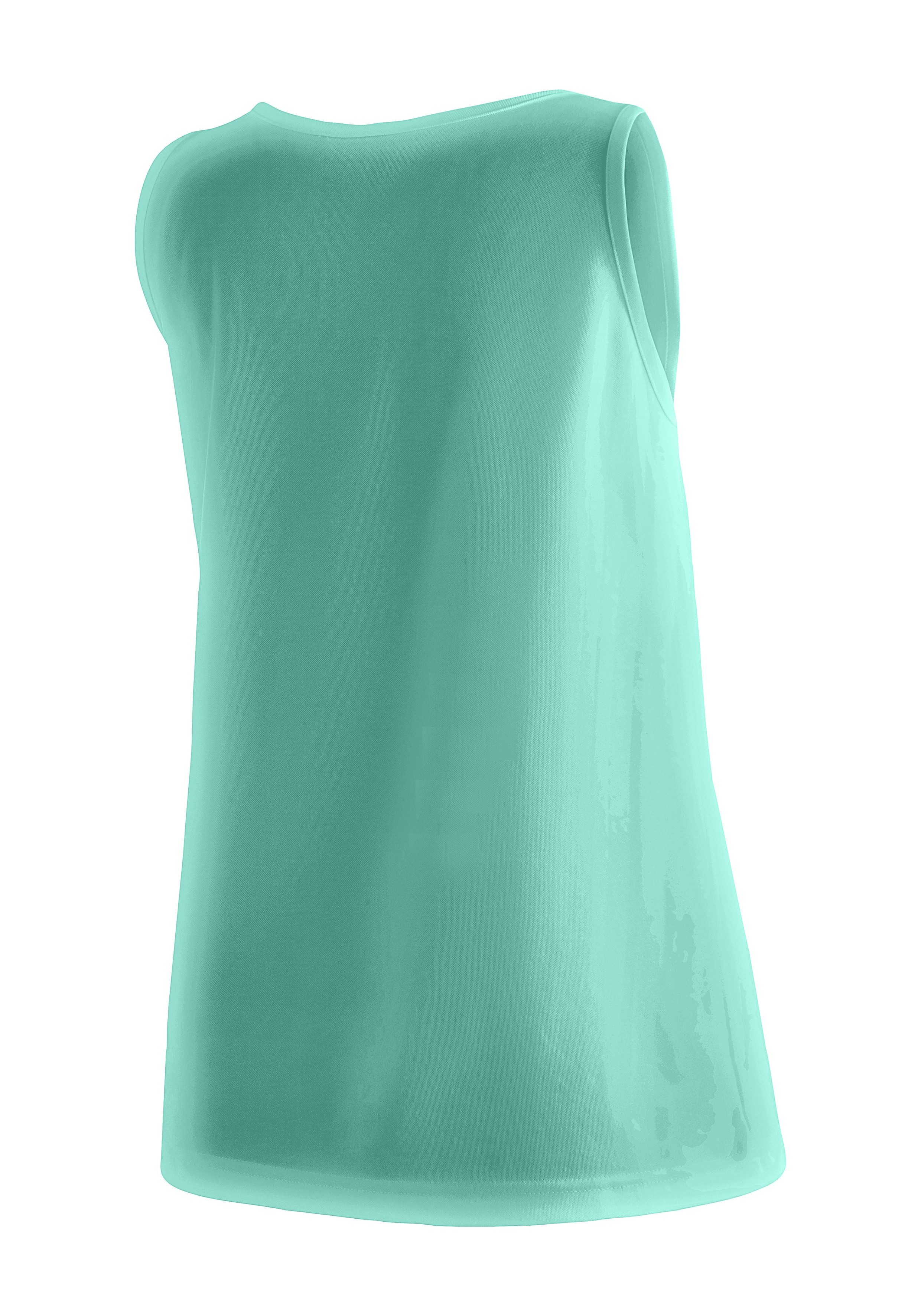 Maier Sports Funktionsshirt Petra Damen Top, leichtes ärmelloses Shirt, Rundhals, Regular Fit