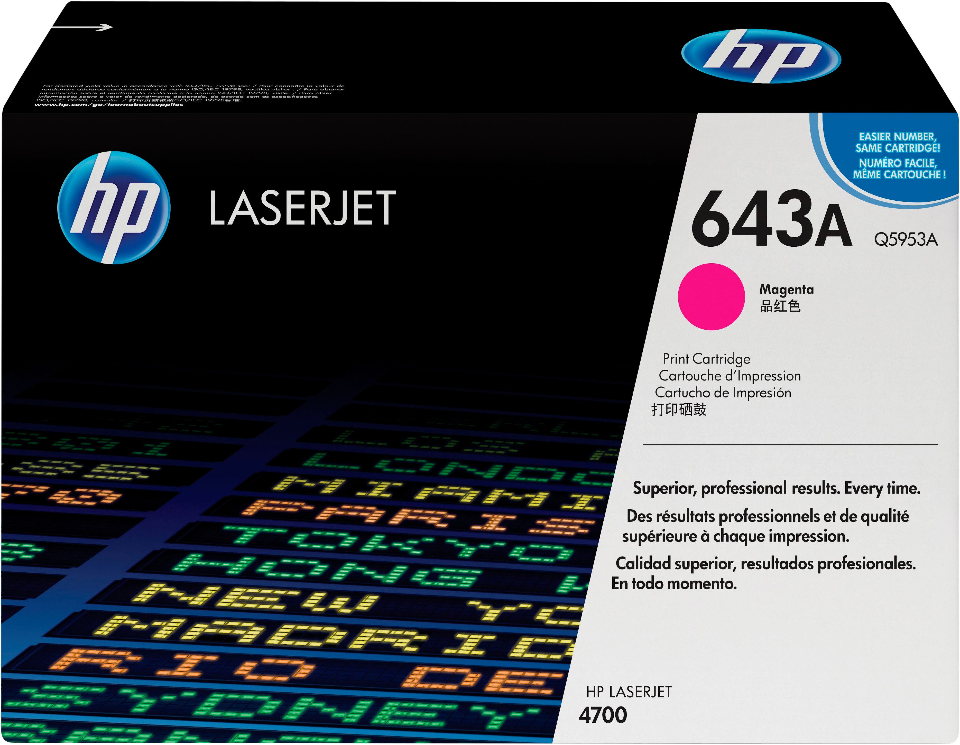 Tonerkartusche 643A Original LaserJet