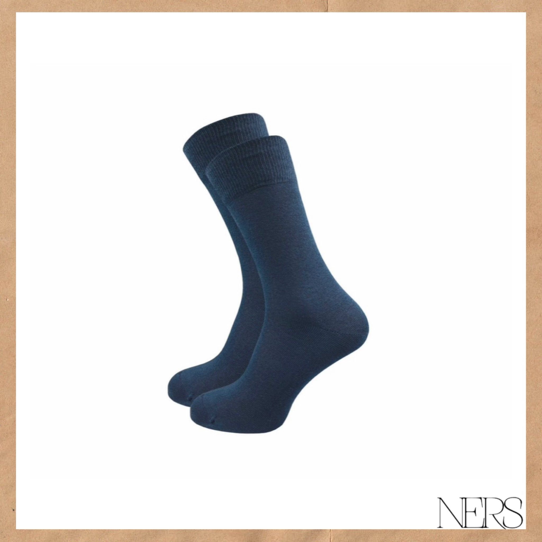 NERS Basicsocken für Damen und Herren aus hochwertiger Baumwolle ohne drückende Naht (10-Paar, 10) mit Komfortbündchen