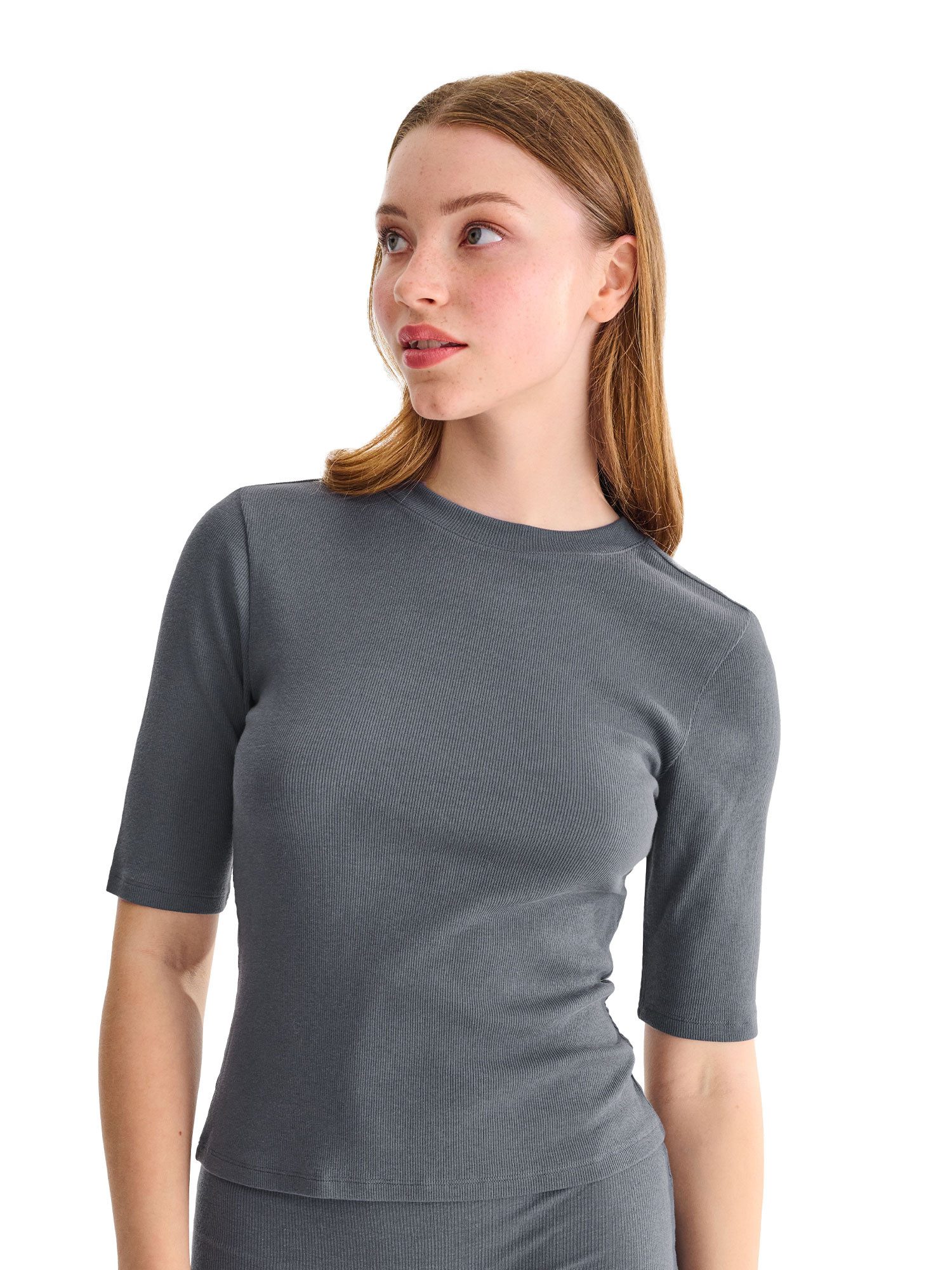 Lisca T-Shirt 2er Pack Shirt kurzarm (Packung, 2-tlg) Modal X Baumwolle, luxuriöses Tragegefühl - durch Material-Mix