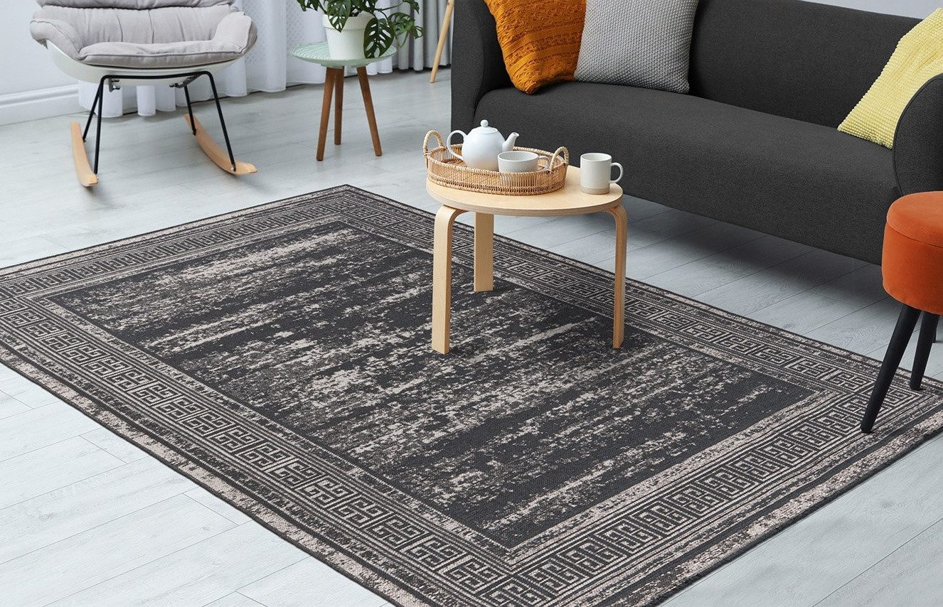 Kayoom Teppich Kalevi 300, rechteckig, Höhe: 8 mm, Flachgewebe