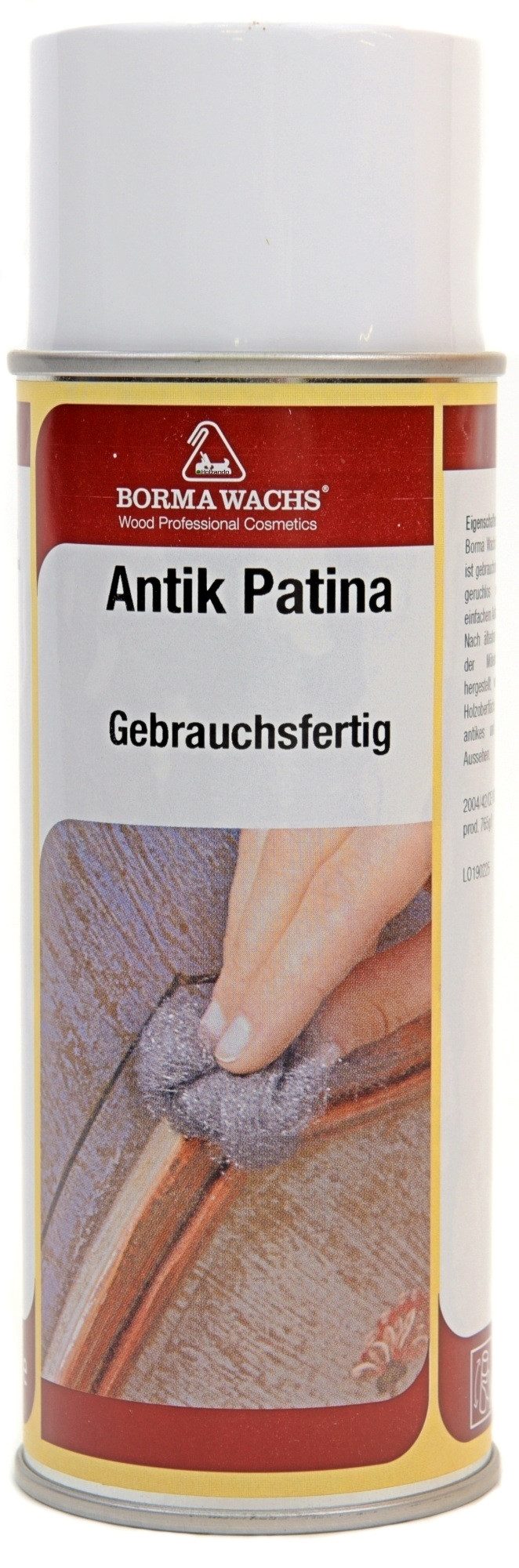 BORMA Морилка Antik Patina Морилка 400ml Spray, Verleiht neuem Holz einen authentischen, antiken Charakter.