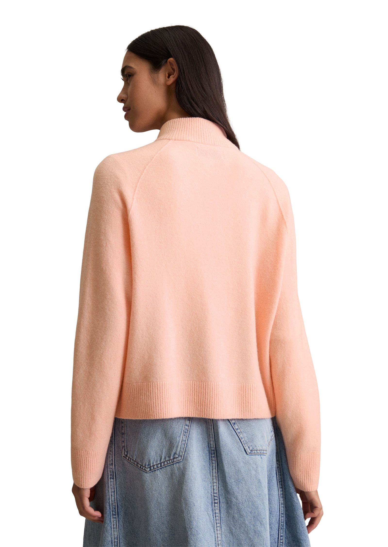 Marc O'Polo DENIM Troyer cropped, regular günstig online kaufen