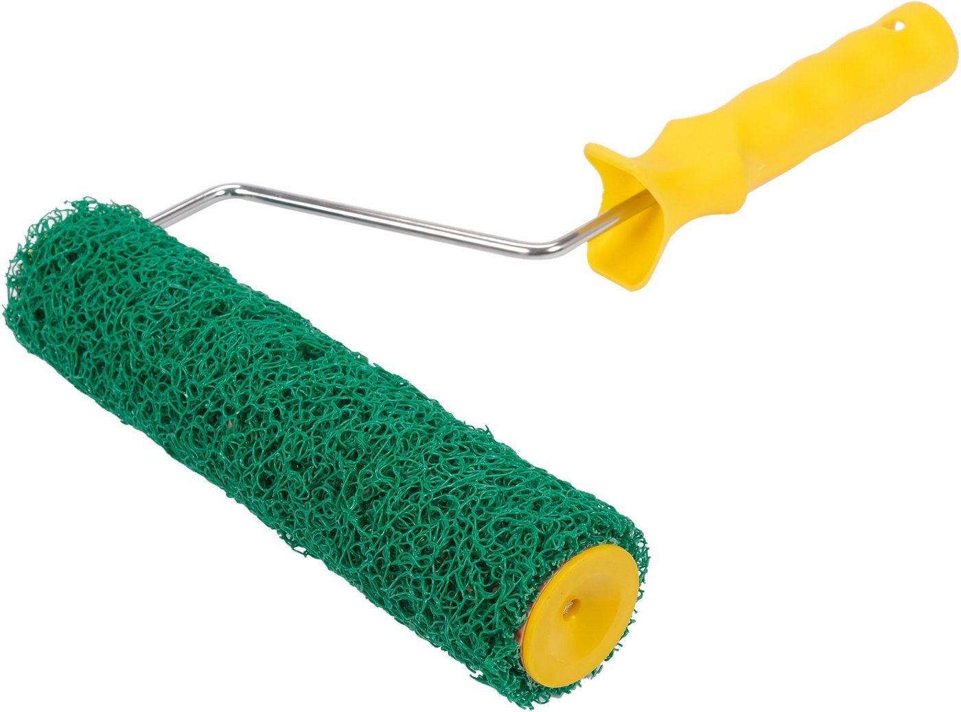 TRIZERATOP Farbwalze Rolle für Gipsputz mit Griff (Rolle für Gipsputz mit Griff)