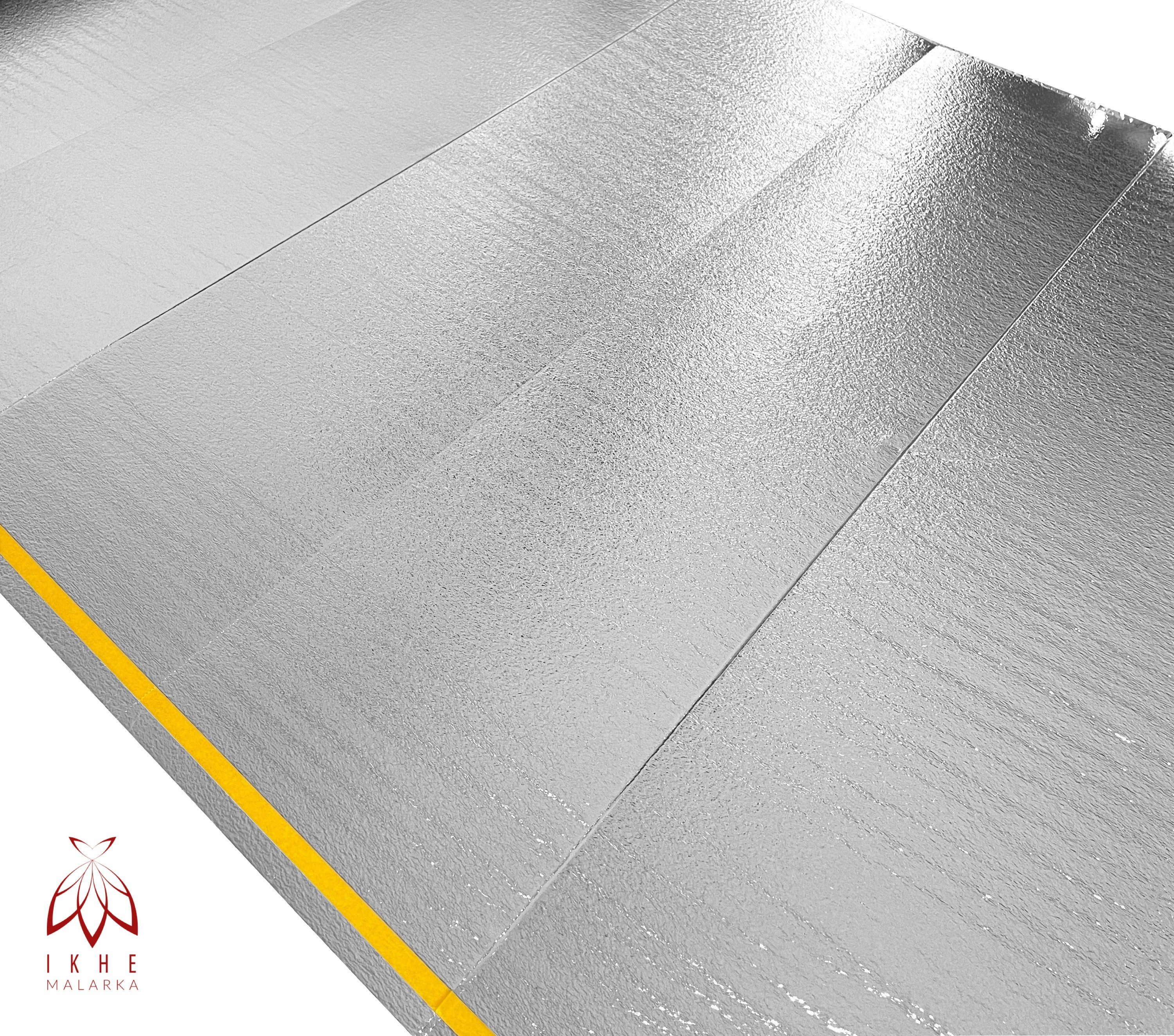 IKHEMalarka Dämmunterlage Klick Vinylboden LVT 1,5 mm ≤ 400 kPa, (1,5 mm, 1-St., 10m), Schalldämmung Warmdämmung Trittschalldämmung