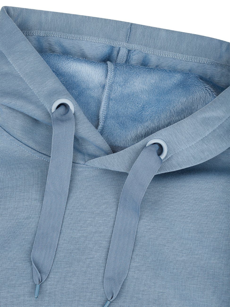 DENIMFY Kapuzenpullover Damen Hoodie DFHanna Regular Fit Crop Longsleeve Sweatshirt mit Kapuze – Bild 4 von 4