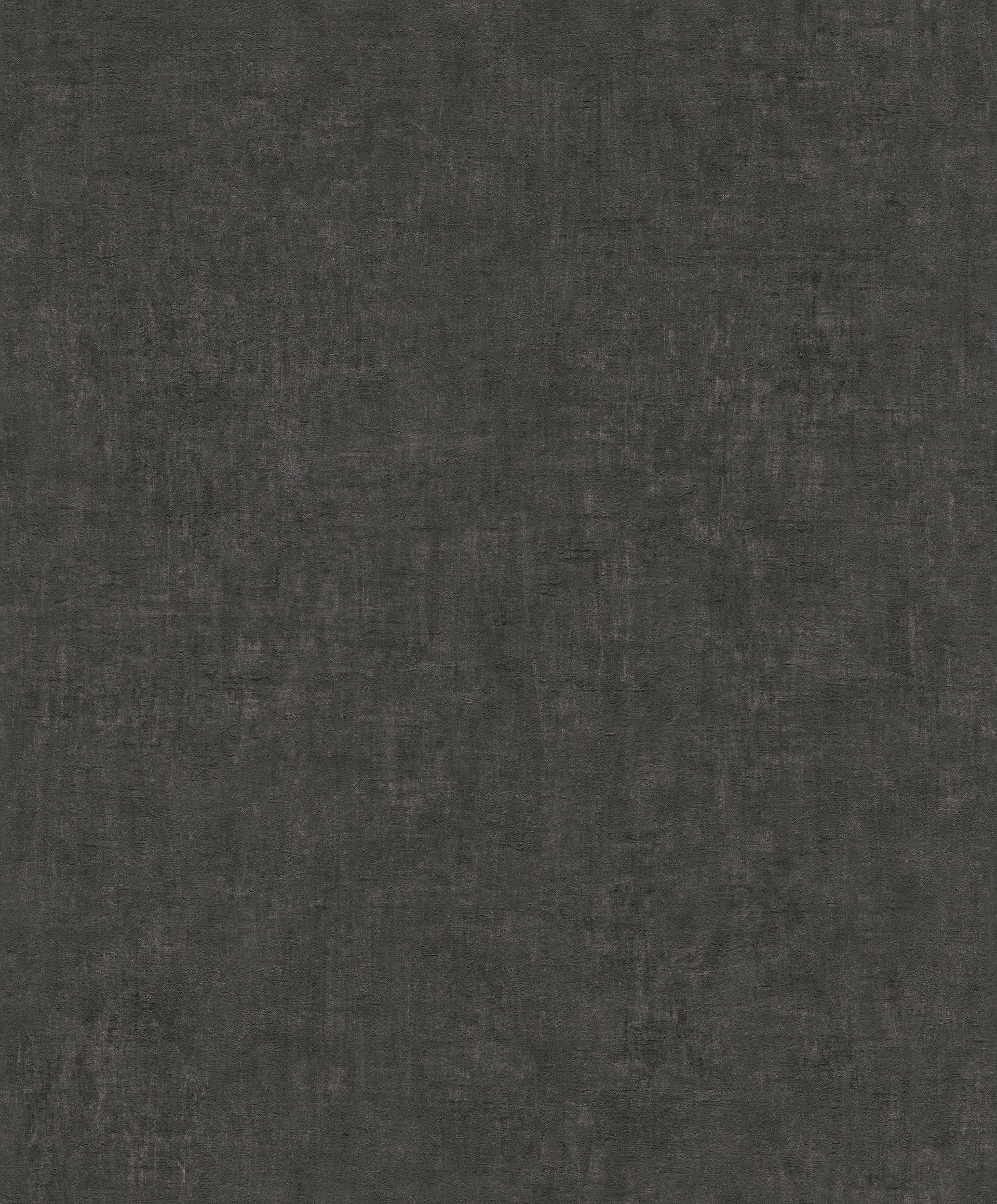 Rasch Vliestapete Factory IV, strukturiert, einfarbig, uni, (1 St), gut lichtbeständig, hochwaschbeständig schwarz