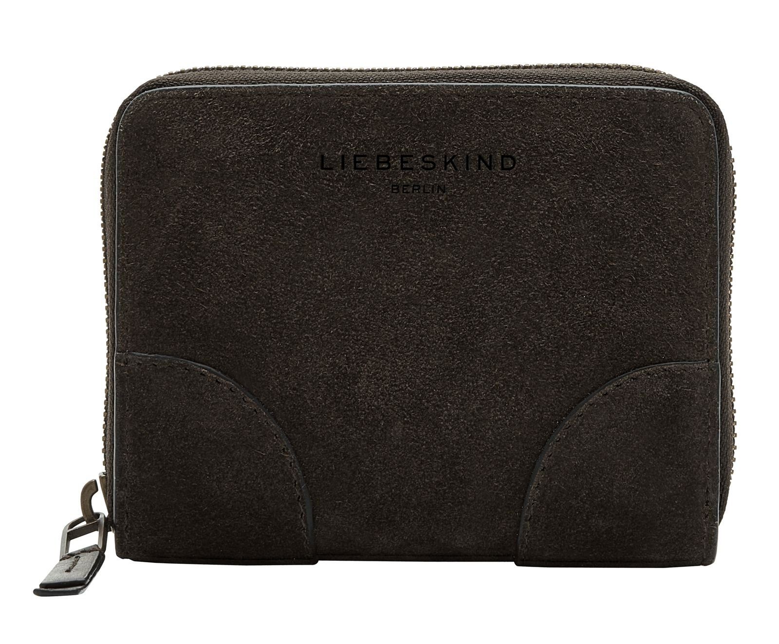 Liebeskind Berlin Geldbörse Audre Suede Dark Chocolate