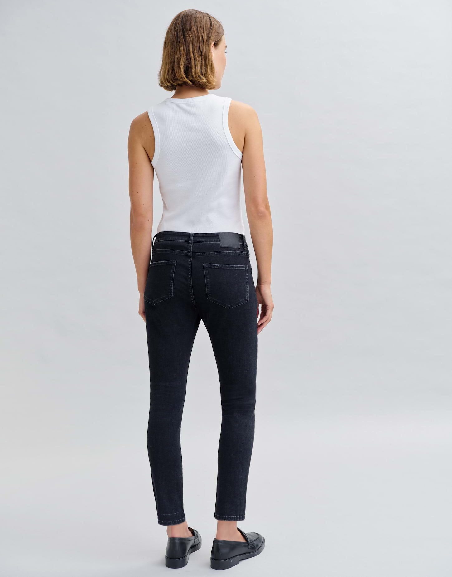 OPUS Slim-fit-Jeans Slim Jeans EVITA Mid Rise mit hohem Stretch-Anteil