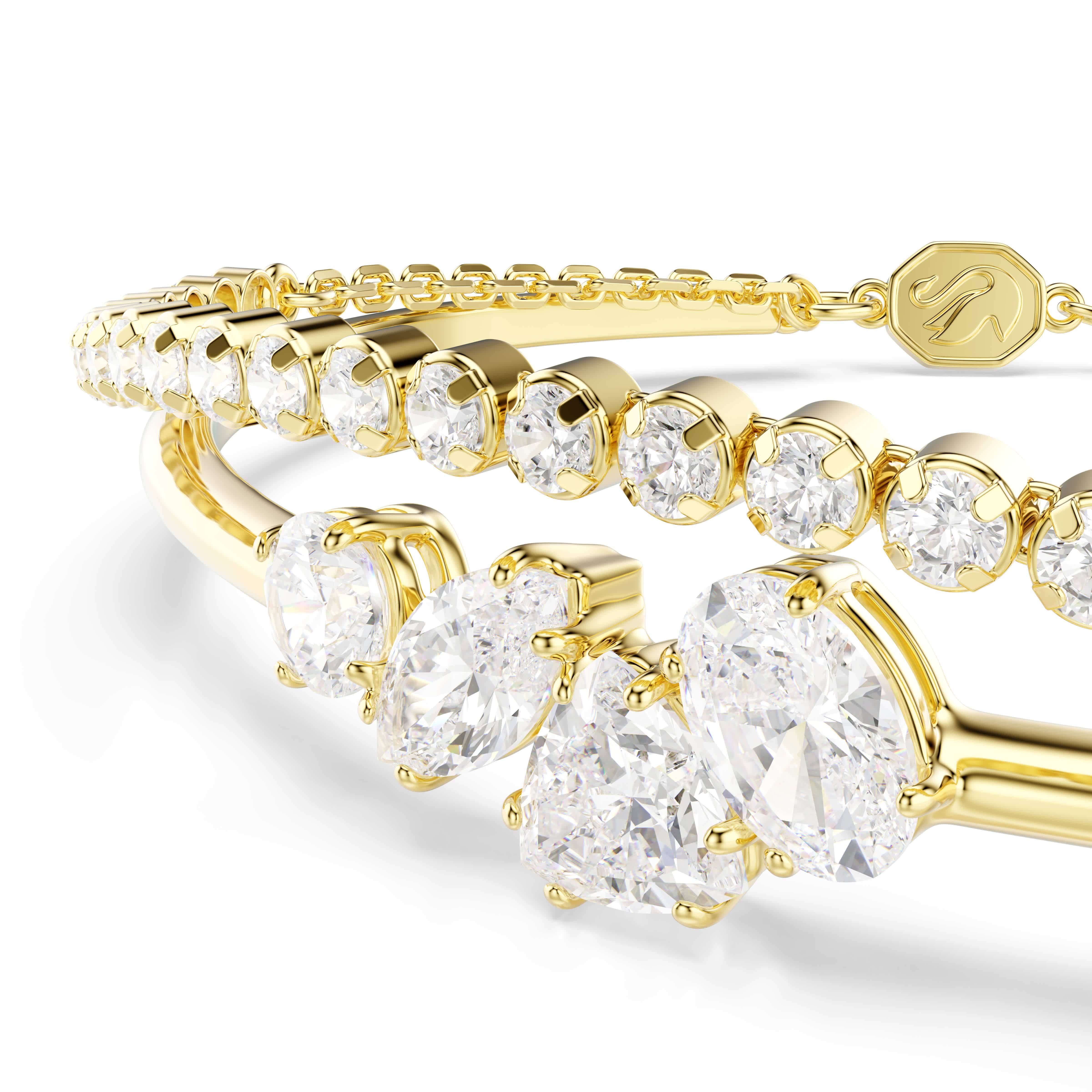 Swarovski Armkette Schmuck Geschenk MESMERA Armband, mit Swarovski® Kristall, Zirkonia (synth)