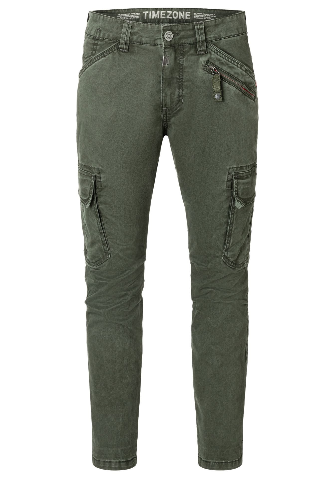 TIMEZONE Cargohose Cargo Denim Regular Fit Stretch Jeans für Herren TIMEZONE Regular BenTZ