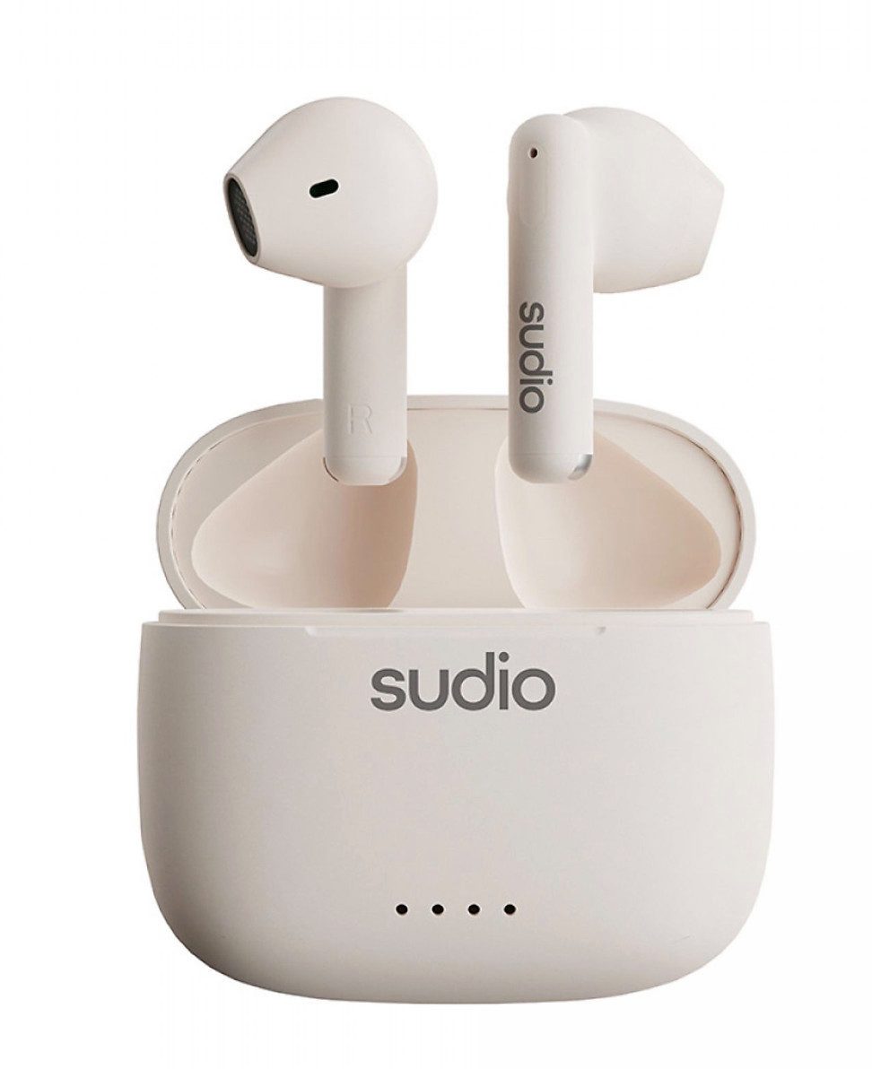 sudio Stockholm A1 Bluetooth® In-Ear Headset Ladecase IPX4 Touch-Steuerung wireless In-Ear-Kopfhörer (Nein, Bluetooth® 5.3, bis zu 30 Stunden Gesamtspielzeit)