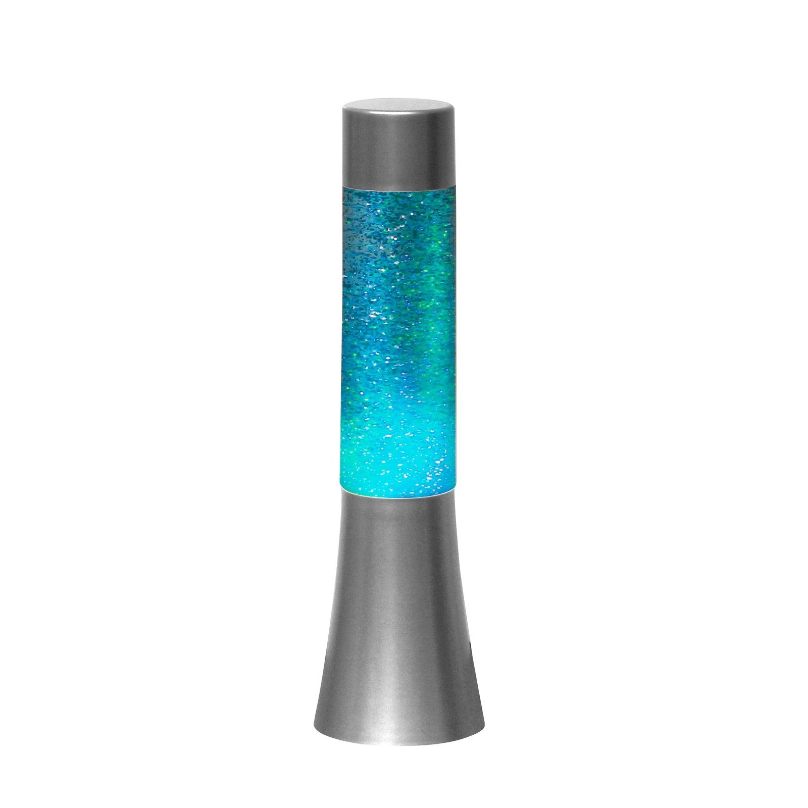 CEPEWA Tischleuchte Leuchte mit Glitter Farbwechsel, mit Farbwechsel, LED fest integriert, Warmweiß, Tischlampe Dekoleuchte