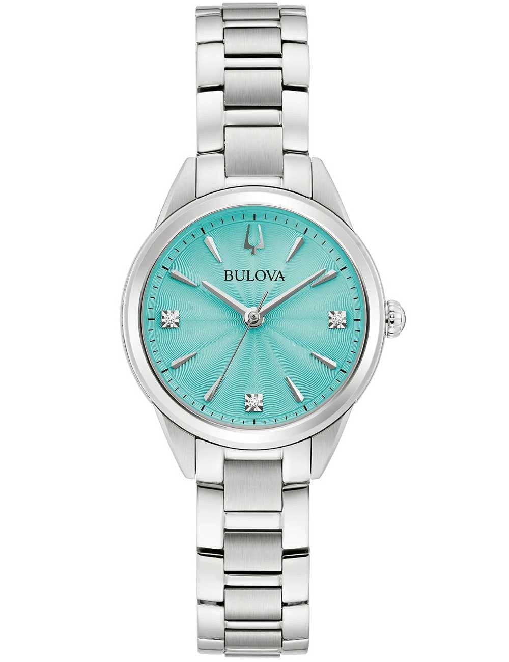 Bulova Quarzuhr Bulova 96P253 Damenuhr Sutton 28mm 3ATM Bulova 96P253 Damenuhr Sutton 28mm 3ATM