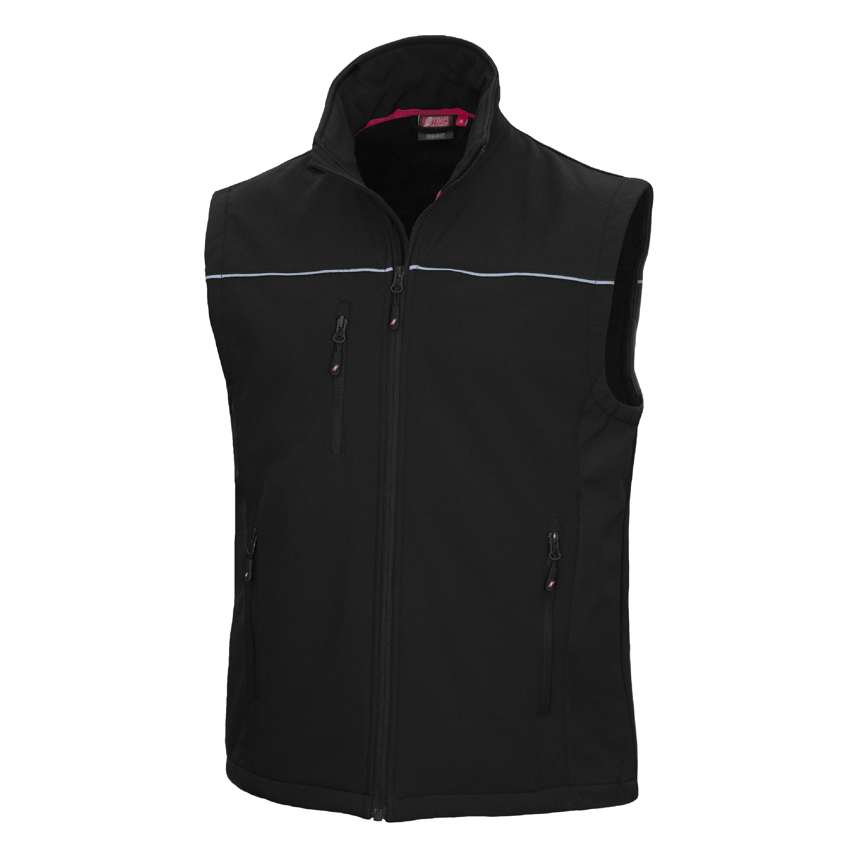 Nitras Softshellweste Weste Arbeitsweste Motion Tex Light