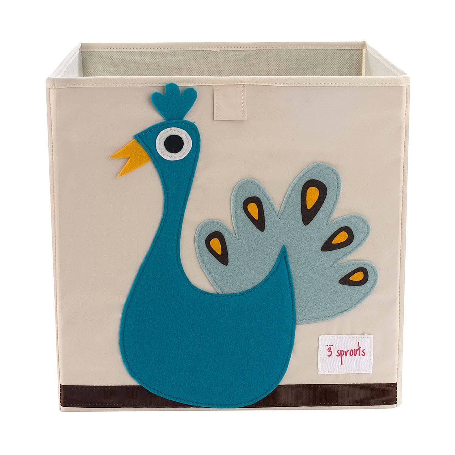 3 Sprouts Aufbewahrungsbox 3 Sprouts - Aufbewahrungsbox Pfau
