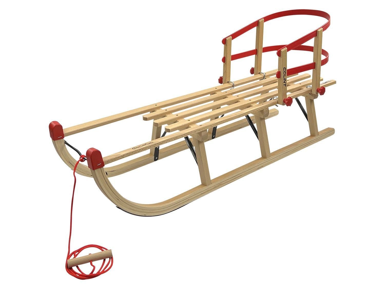 COLINT Davoser Schlitten Davoser Schlitten 110 cm rot Traditional