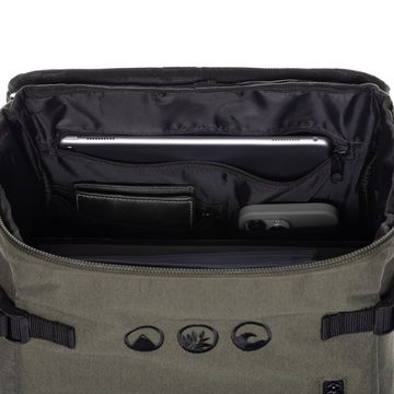 SONS OF ALOHA Rucksack XL Top-Loader KOLOA, XL Tagesrucksack Laptopfach aus recyceltem Plastik, Sport-Tasche