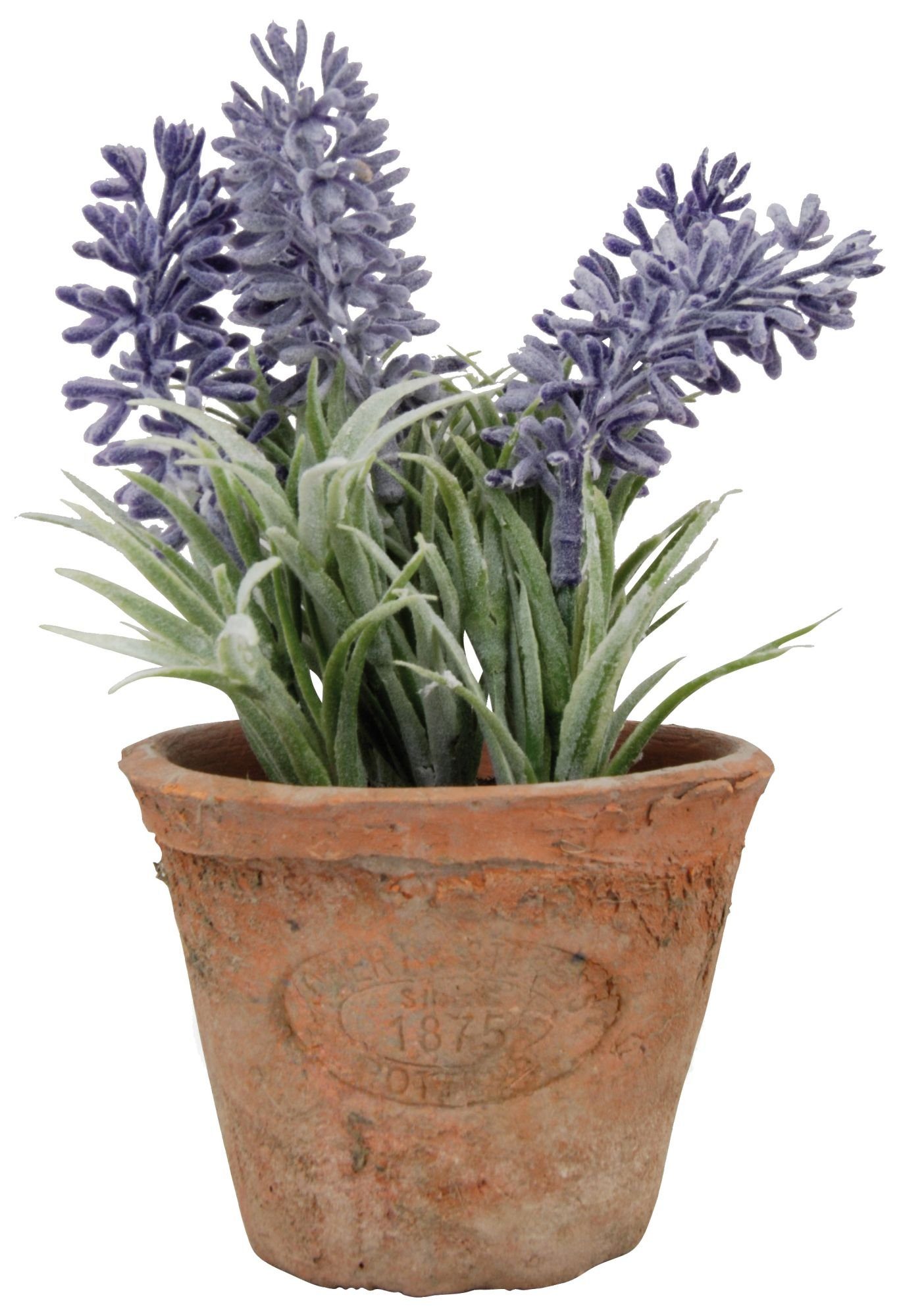 Kunstpflanze, Esschert Design BV, Lavendel im Topf Größe S S Lavendel