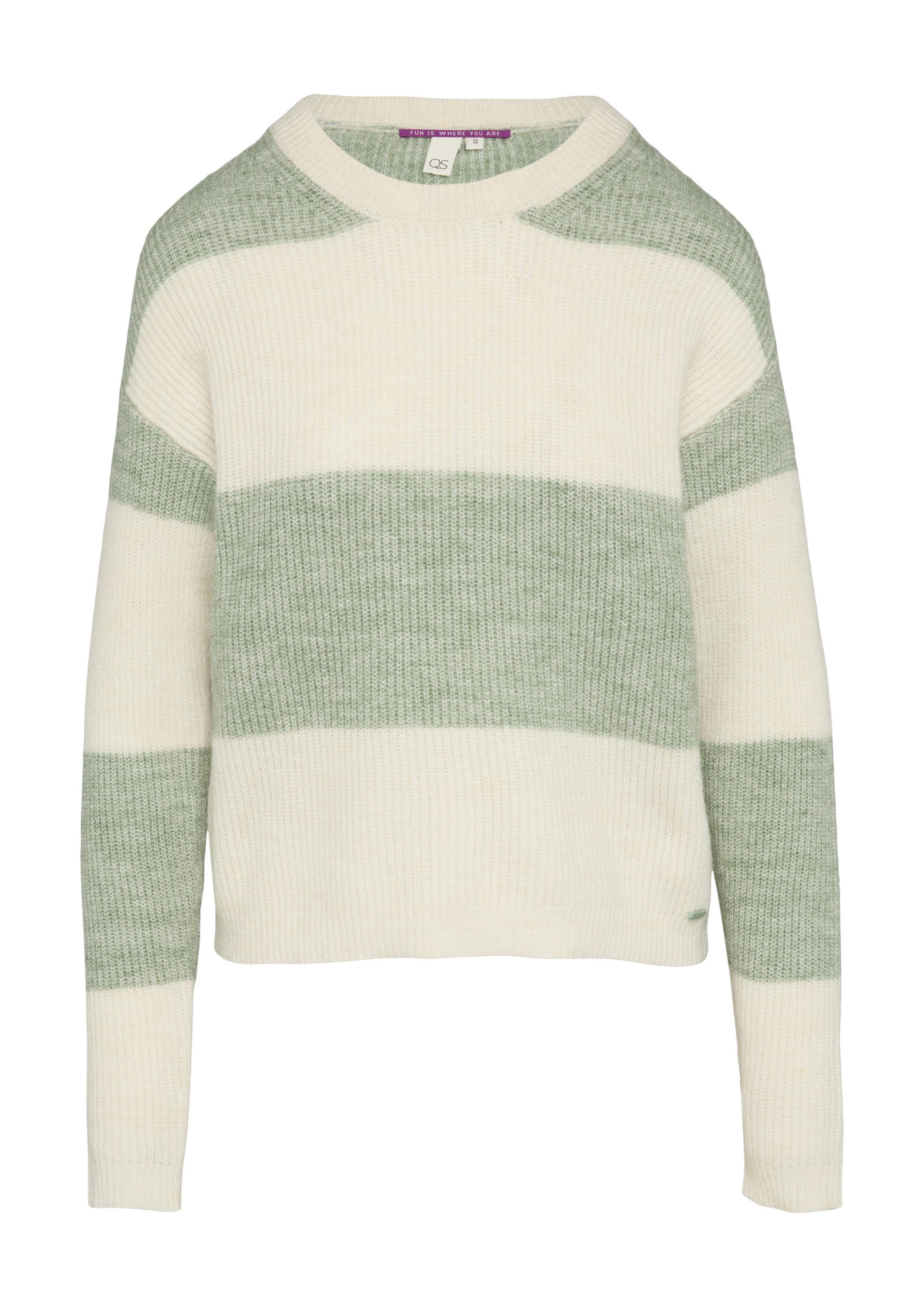 QS Longpullover Strickpullover (1-tlg) günstig online kaufen