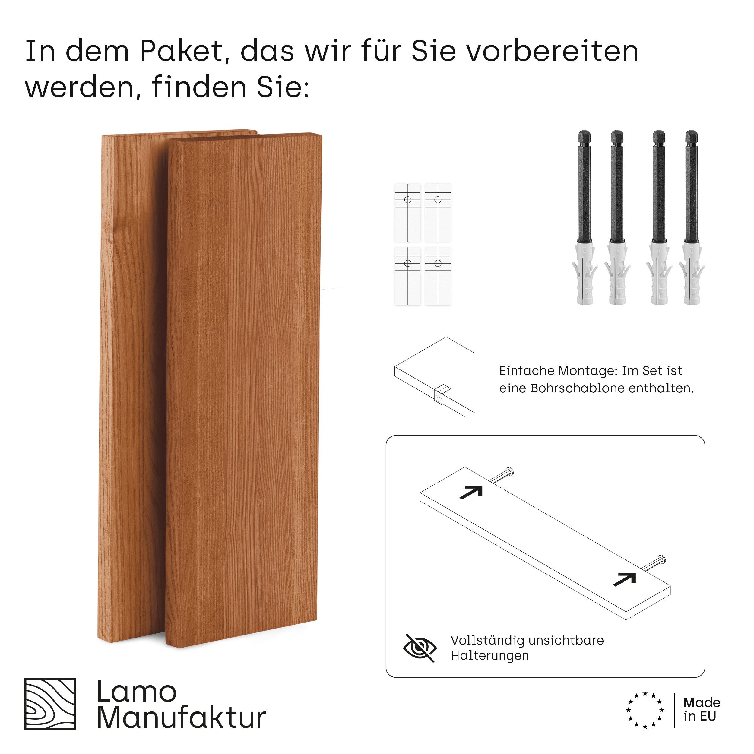 LAMO Manufaktur Wandregal LAMO Manufaktur 2 günstig online kaufen