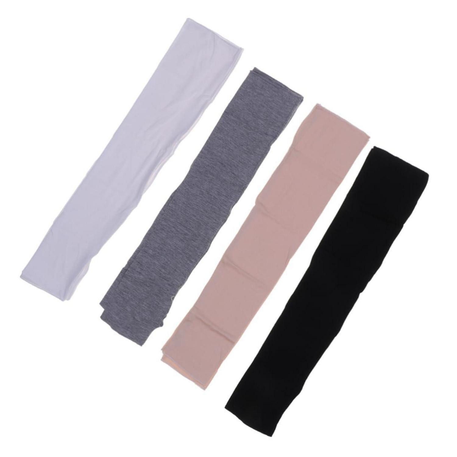 LuxusKollektion Armstulpen Armstulpen Baumwolle UV Schutz Damen 4er Set