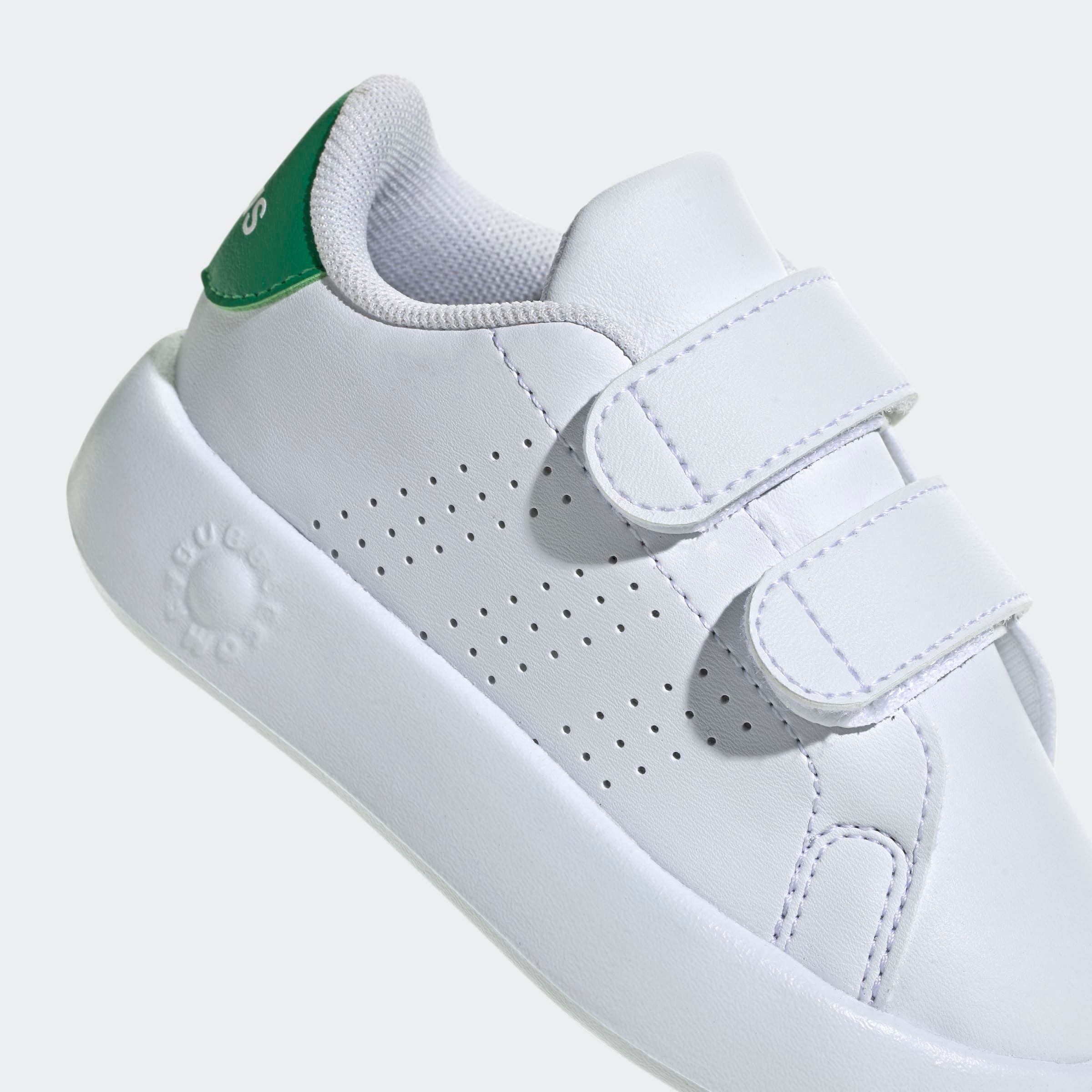 adidas Sportswear ADVANTAGE KIDS Klettschuh Design auf den Spuren des adidas Stan Smith, für Kinder