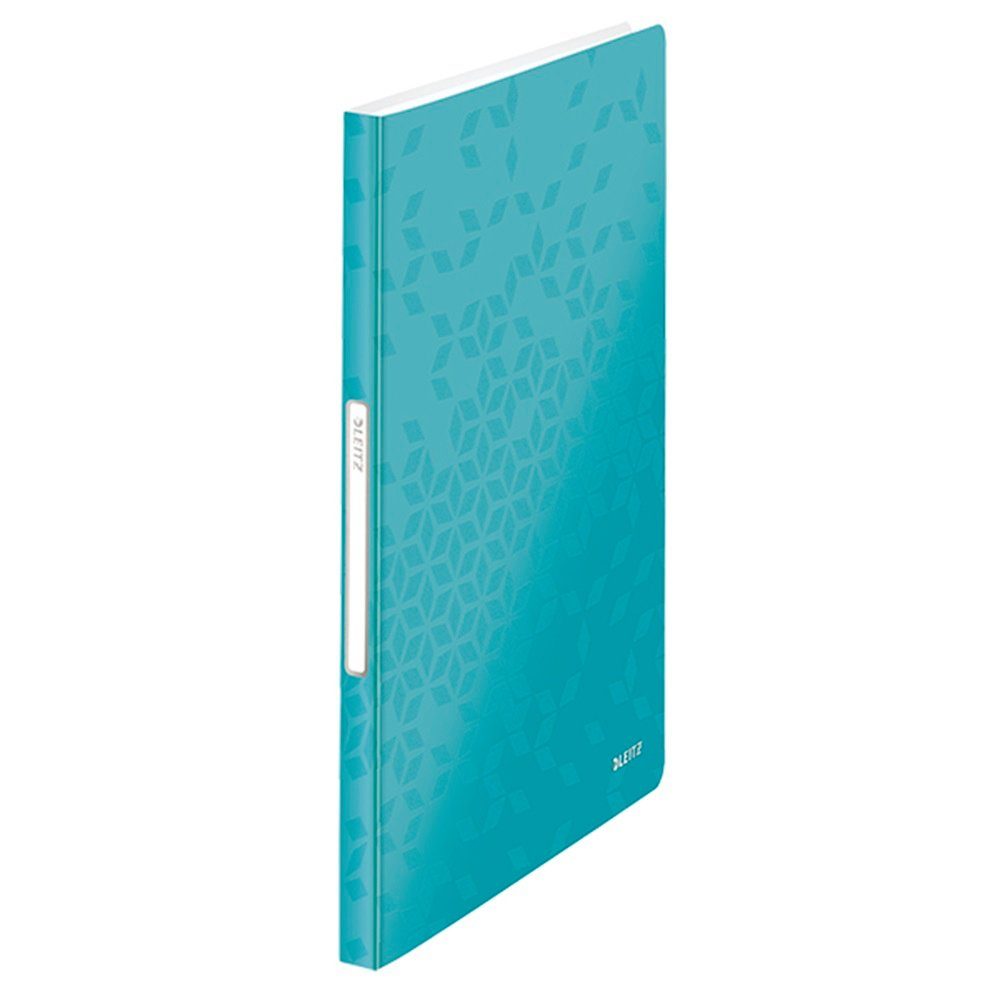 Aktenordner 1 Sichtbuch mit 40 Hüllen WOW Präsentationsmappe - eisblau