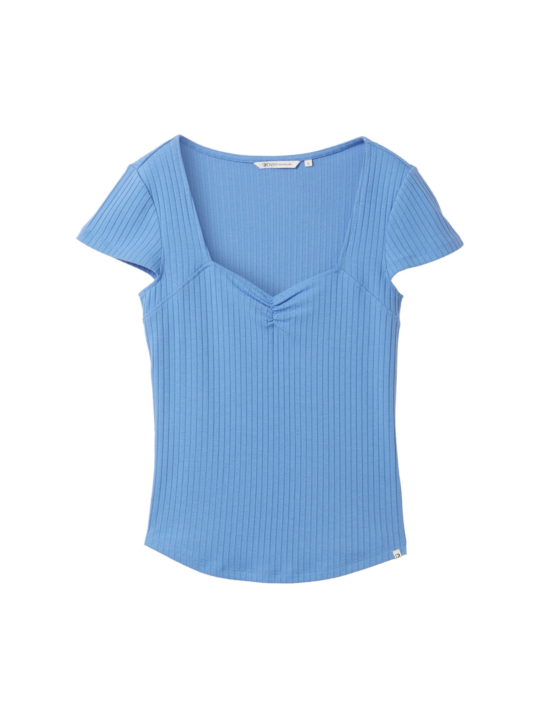 TOM TAILOR T-Shirt rib T-Shirt with günstig online kaufen