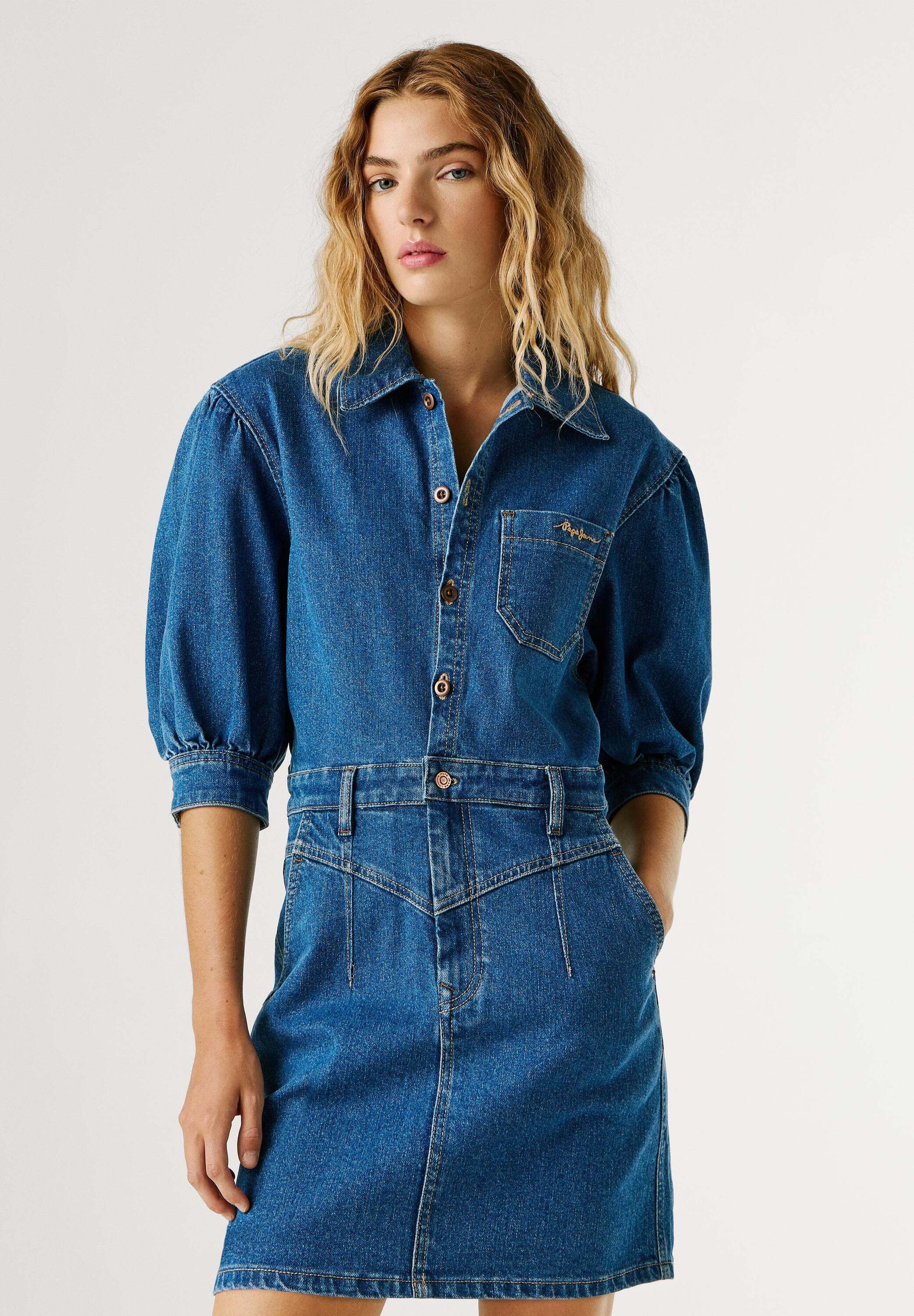 Pepe Jeans Jeanskleid denim dress AUTHENTIC DENIM DRESS GRACIE